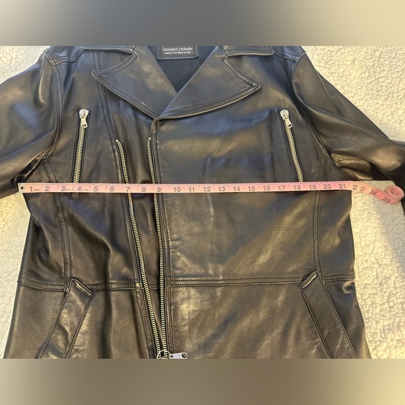 Men’s Donald Pliner Italian leather jacket, Large - Picture 11 of 11